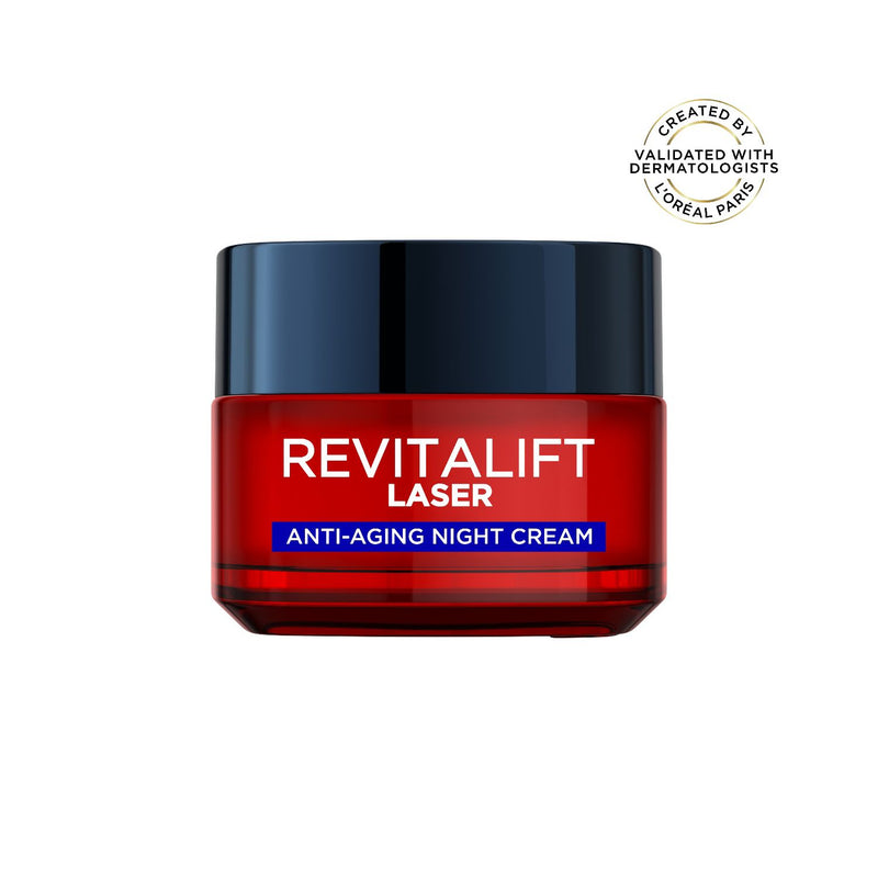 Crème de nuit L'Oréal Paris Laser Renew 50 ml, importée du Royaume-Uni