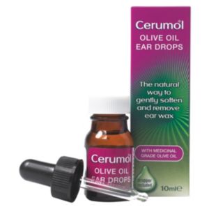 قطرات Cerumol بزيت الزيتون للأذن 10 مل