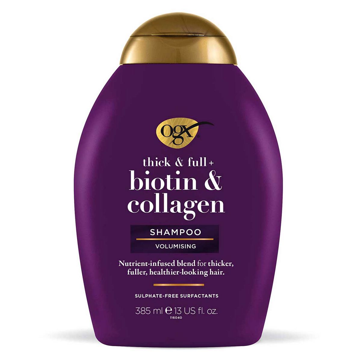 OGX Thick & Full+ Biotin & Collagen pH Balanced Shampoo 385ml GOODS Boots   