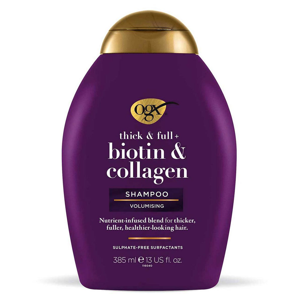 OGX Thick & Full+ Biotin & Collagen pH Balanced Shampoo 385ml