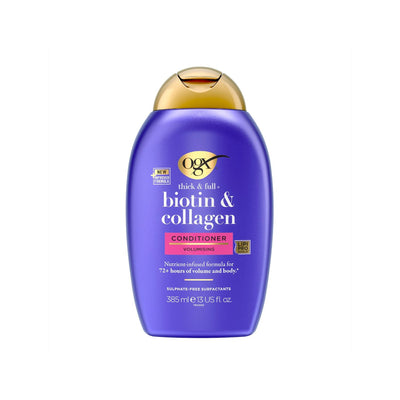 Boots OGX Thick & Full+ Biotin & Collagen pH Balanced Conditioner 385ml- Buy online at McGrocer