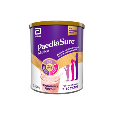 Boots PaediaSure Shake Strawberry Nutritional Supplement Drink 400g- Buy online at McGrocer