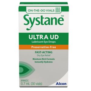 Boots Systane ULTRA UD Smørende Øyedråper 0,7 ml ampuller 30-pakning- Kjøp online hos McGrocer