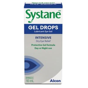Systane eye drops gel lubricant 10ml (British brand)