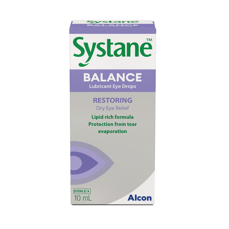 Systane Balance lubricant eye drops 10ml bottle (British brand)