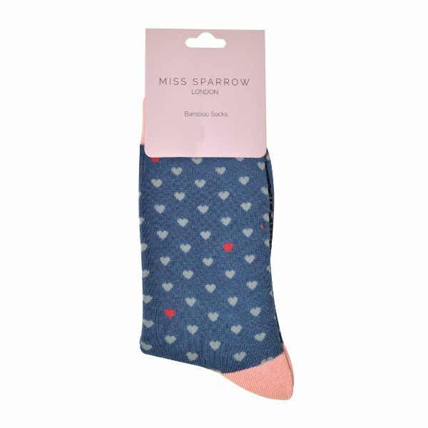 Miss Sparrow Ladies Novelty Patterned Bamboo Socks - 4-7 UK GOODS Superdrug   