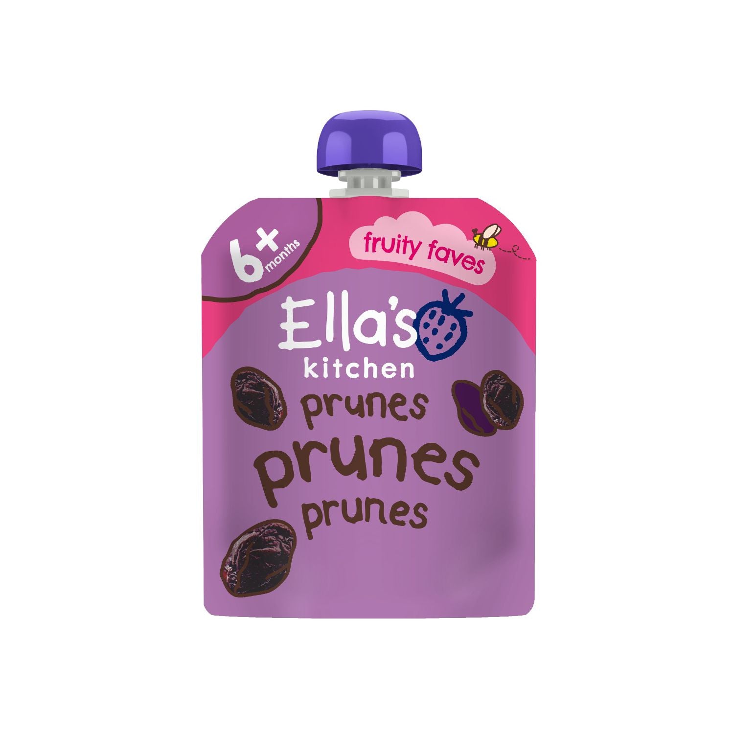 Ella's Kitchen økologiske svisker babymatpose 70g (britisk merke)