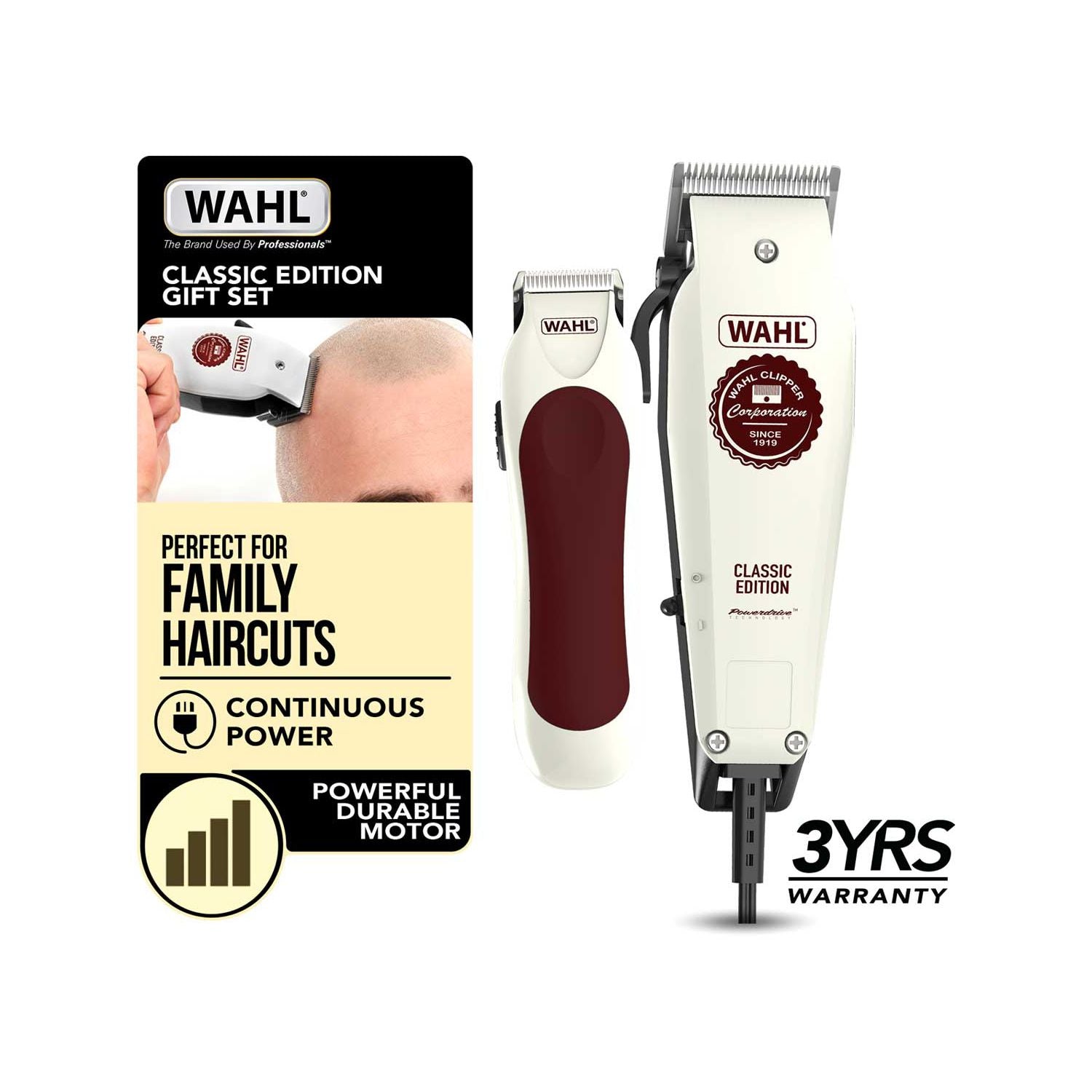 Wahl Classic Edition Haarschneider Geschenkset - Britisches Produkt