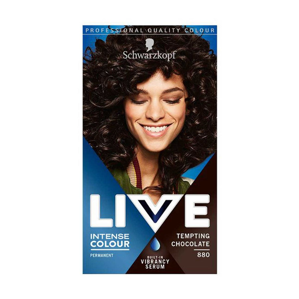 Schwarzkopf LIVE Tempting Chocolate 880 Permanent Hair Dye