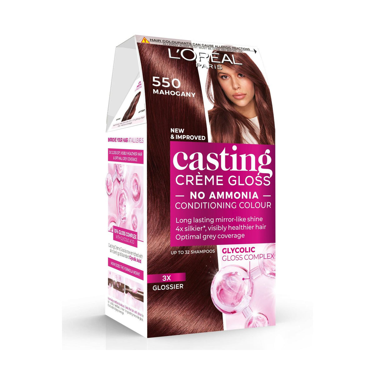 L'Oréal Paris Casting Crème Gloss 550 Mahagoni (Britische Marke)