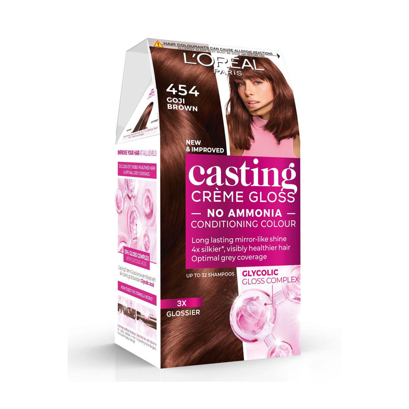 L'Oréal Casting Crème Gloss 454 Goji Brown, importiert aus Großbritannien