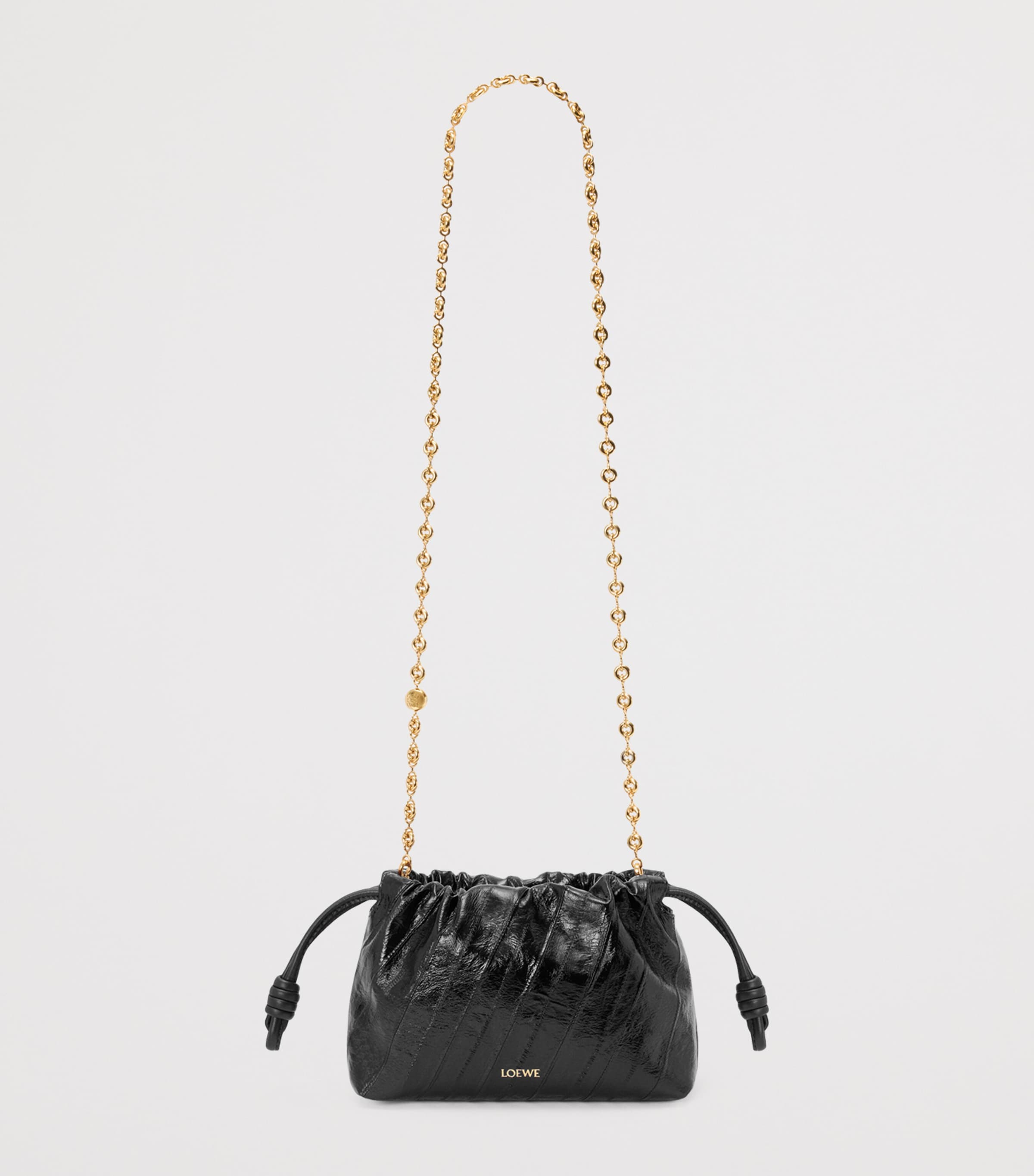 LOEWE Mini Eel Leather Flamenco Purse - British product