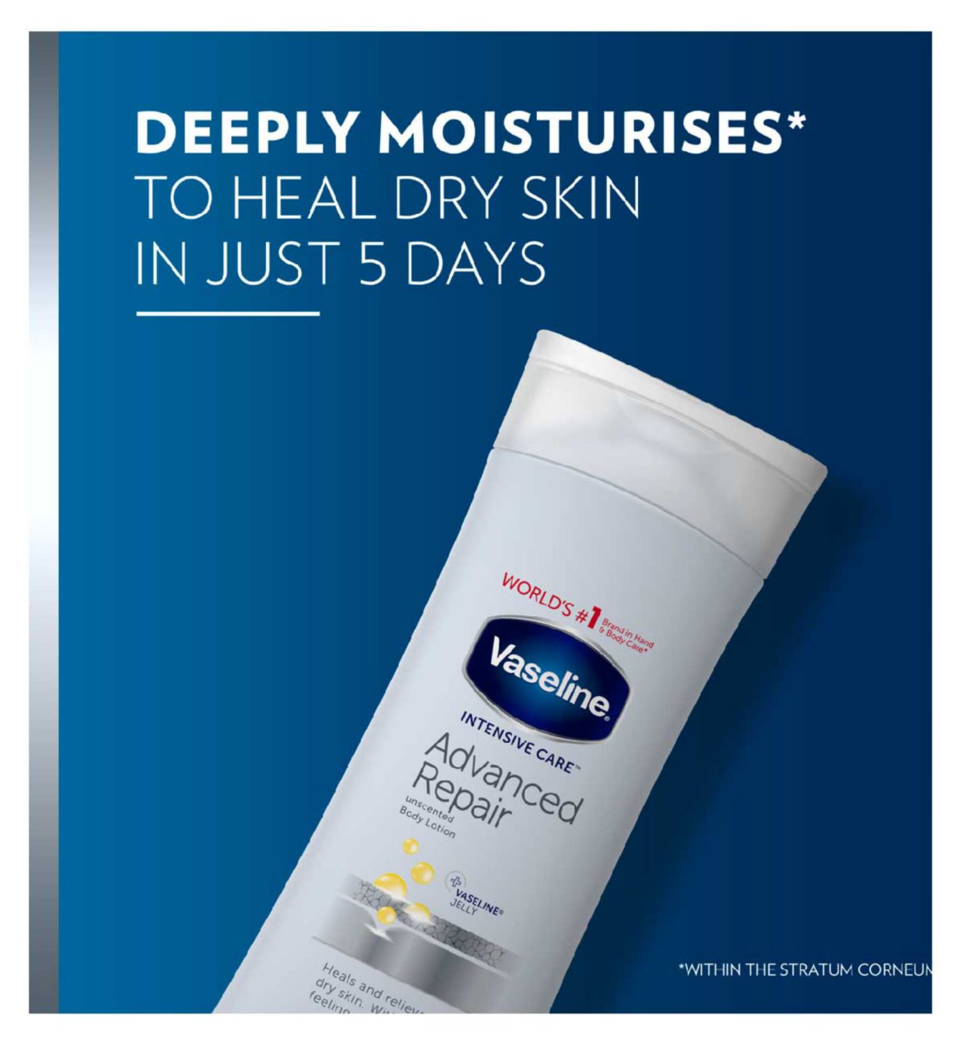 Vaseline Intensive Care Body Lotion 400ml, imported from the UK