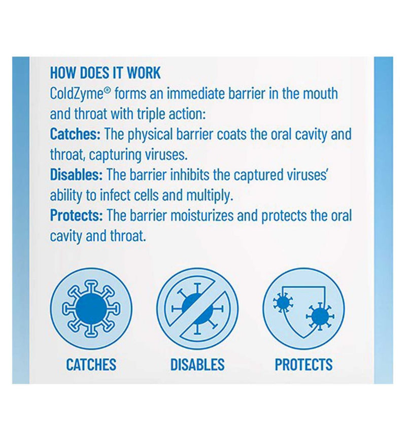 Spray buccal antiviral ColdZyme OneCold 7 ml - Produit britannique