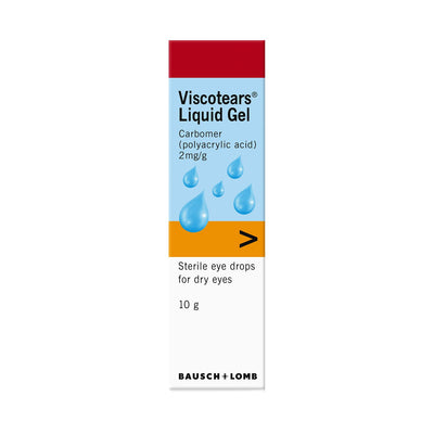 Boots Viscotears Liquid Gel Sterile Eye Drops 10g- Buy online at McGrocer