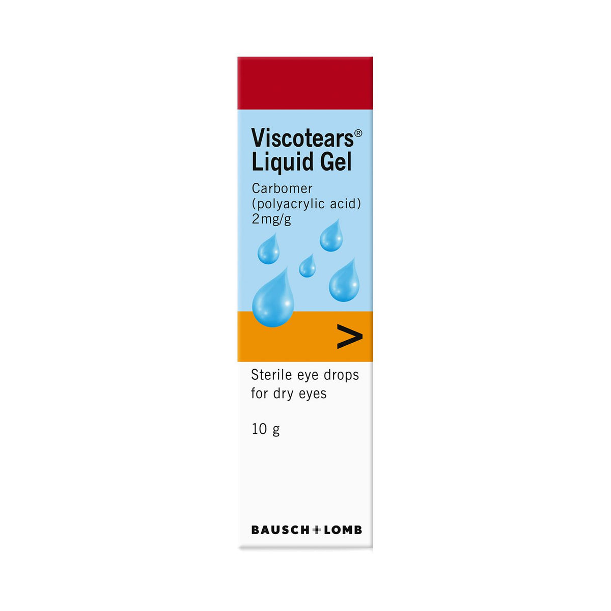Viscotears flüssige Gel-Augentropfen 10g (britische Marke)