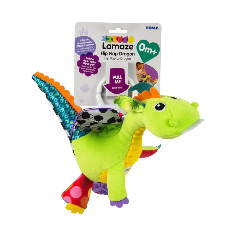 Lamaze Flip Flap Dragon baby toy, UK version