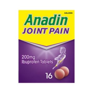 Anadin Joint Pain 200mg Ibuprofen Tablets 16 Pack