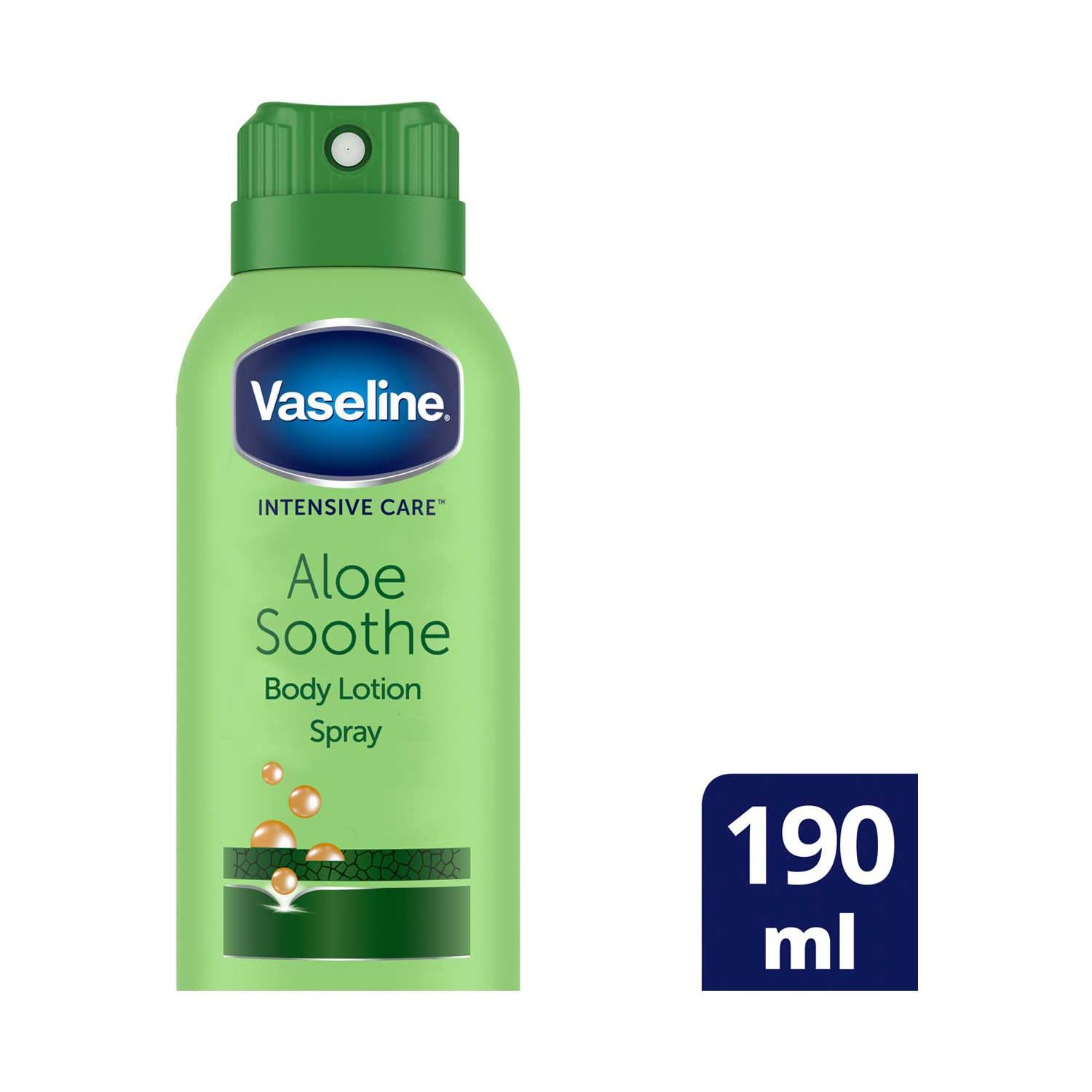 Vaseline Intensive Care Aloe Soothe Spray Moisturiser 190ml