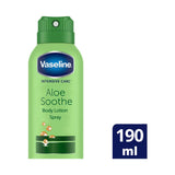 Vaseline Intensive Care Aloe Soothe Spray Moisturiser 190ml