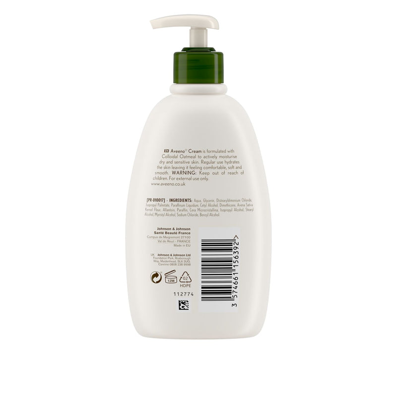 Aveeno Cream Eczema Moisturiser 500ml - British product