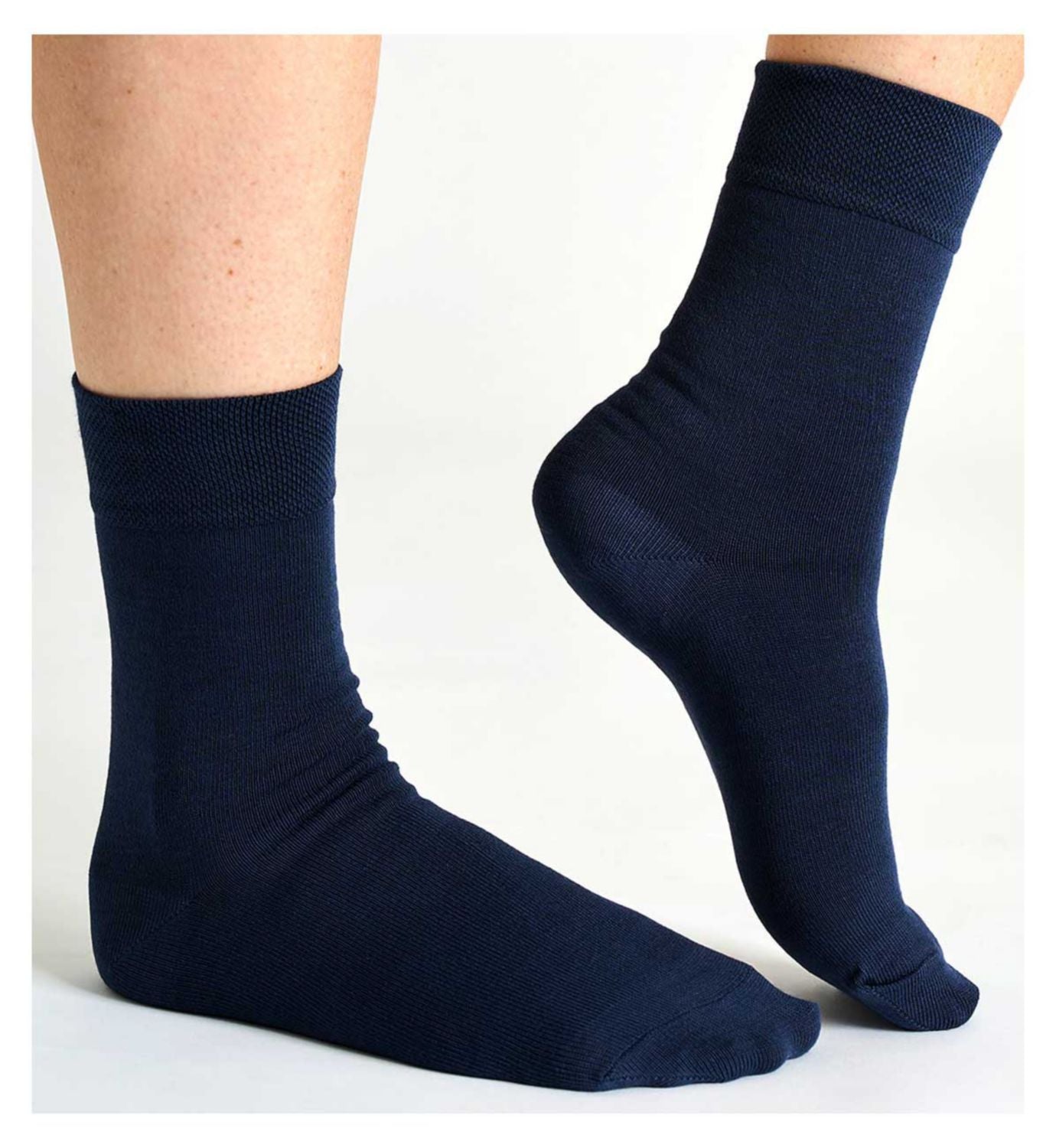 Boots bamboo socks 3 pack mix blue 4-7 - British product