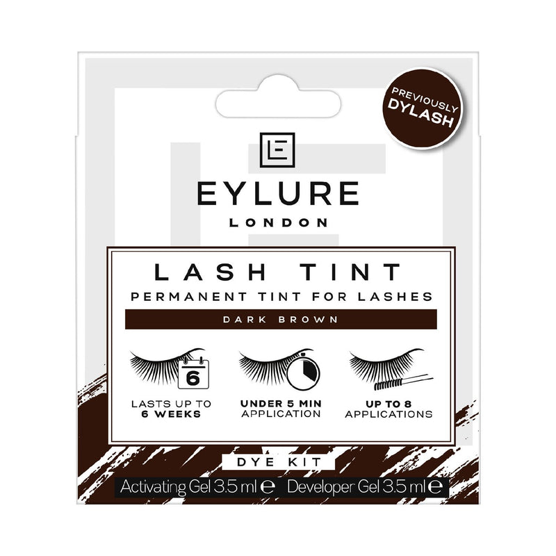 Eylure lash tint Dark Brown (British brand)