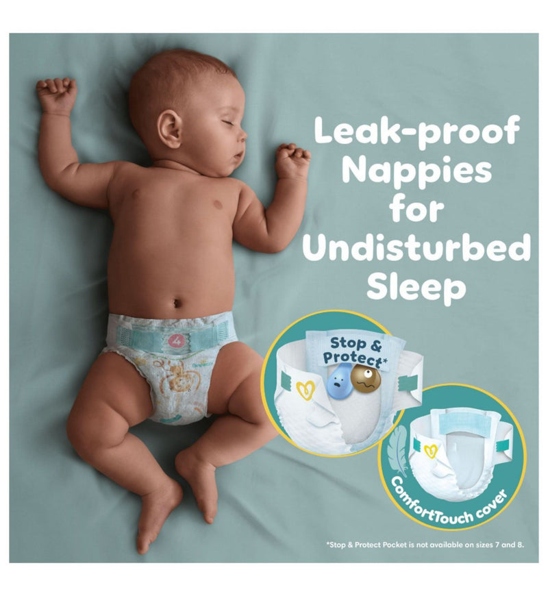 Pampers Baby-Dry nappies Size 3 50 pack, imported from the UK
