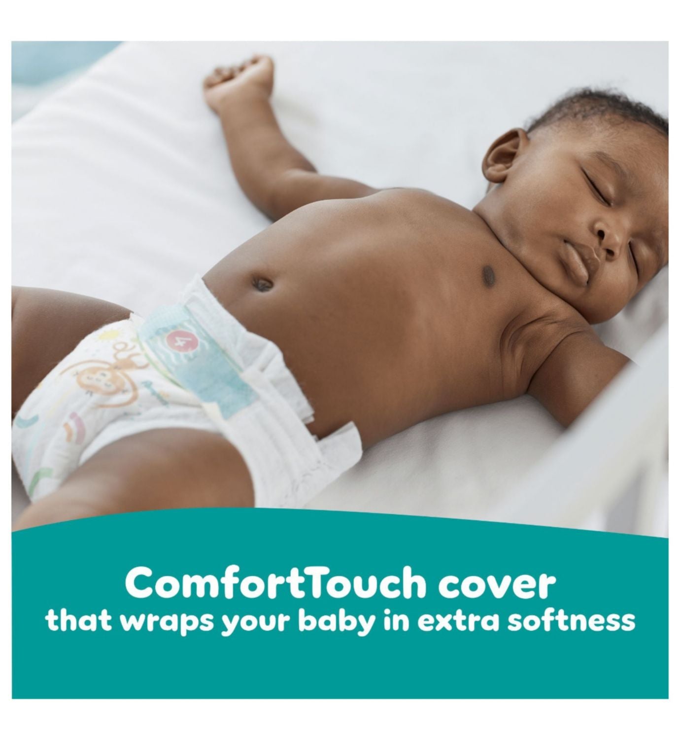 Pampers Baby-Dry nappies Size 3 50 pack, imported from the UK