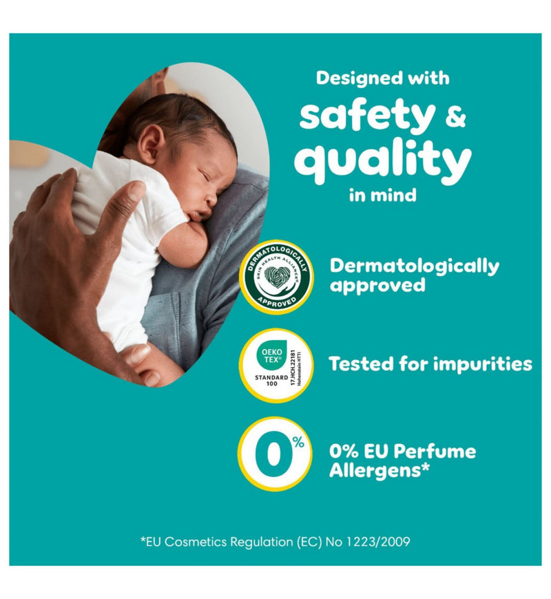 Pampers Baby-Dry nappies Size 3 50 pack, imported from the UK