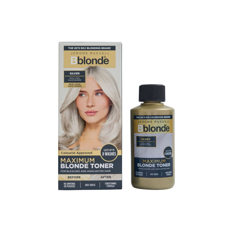 Jerome Russell Bblonde toner silver 75ml, imported from the UK
