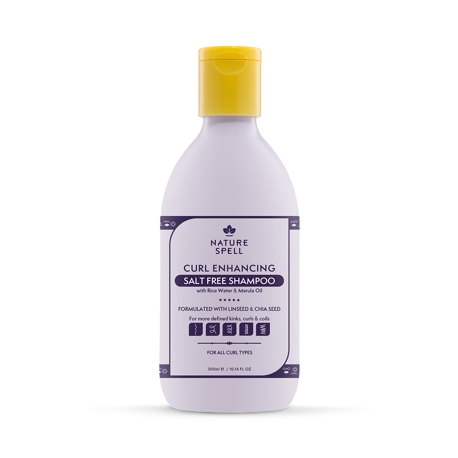 Nature Spell curl enhancing shampoo and conditioner duo 300ml x 2 (British brand)