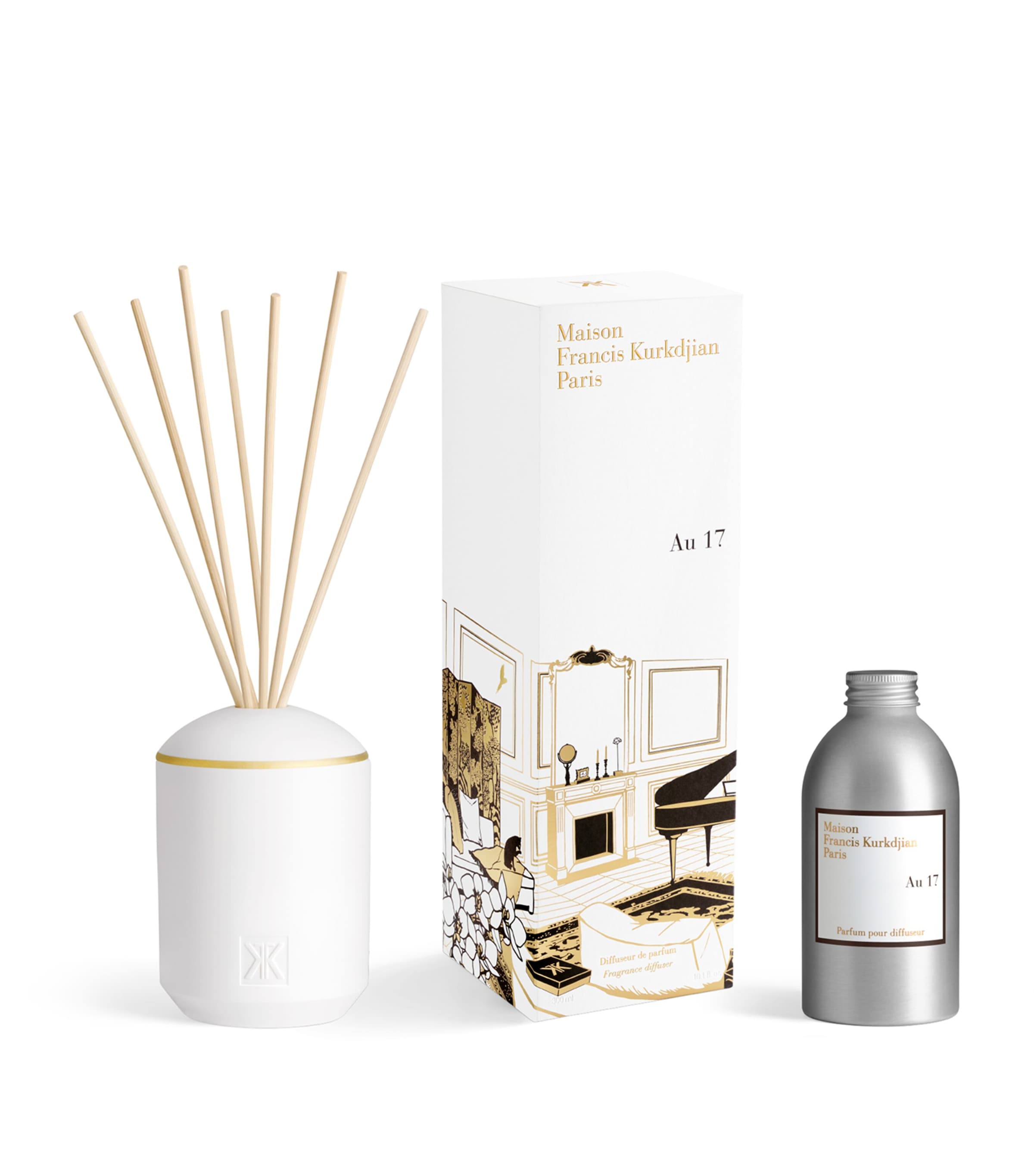 Maison Francis Kurkdjian Au 17 Fragrance Diffuser 300ml, imported from the UK