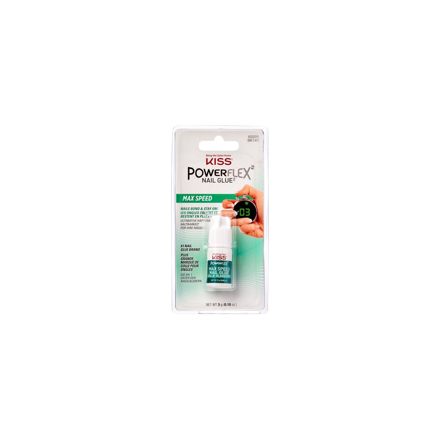 KISS Powerflex Max Speed Nail Glue 3g - British product