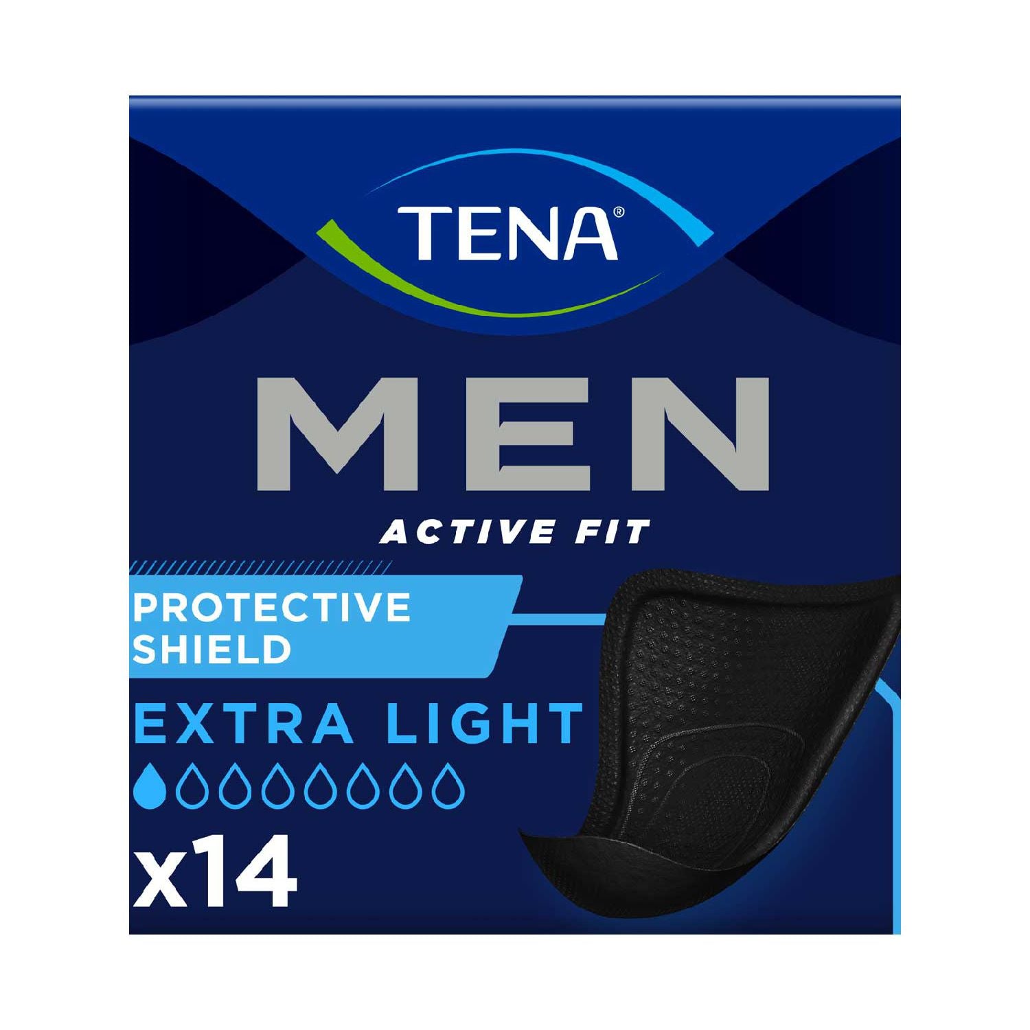 TENA Men protection très légère lot de 14 - Marque britannique