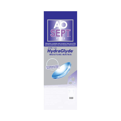 Boots AOSept Plus HydraGlyde Contact Lens Solution 360ml- Buy online at McGrocer
