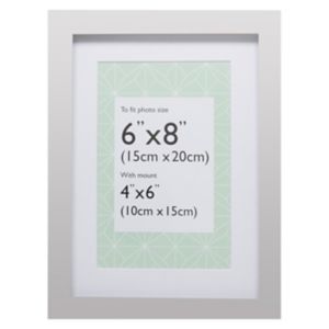 Eliza silver photo frame 4x6, UK version