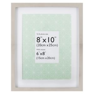 Eliza silver box photo frame 6x8 inch, UK version