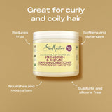 SheaMoisture leave-in conditioner Strengthen & Restore 431ml, UK version