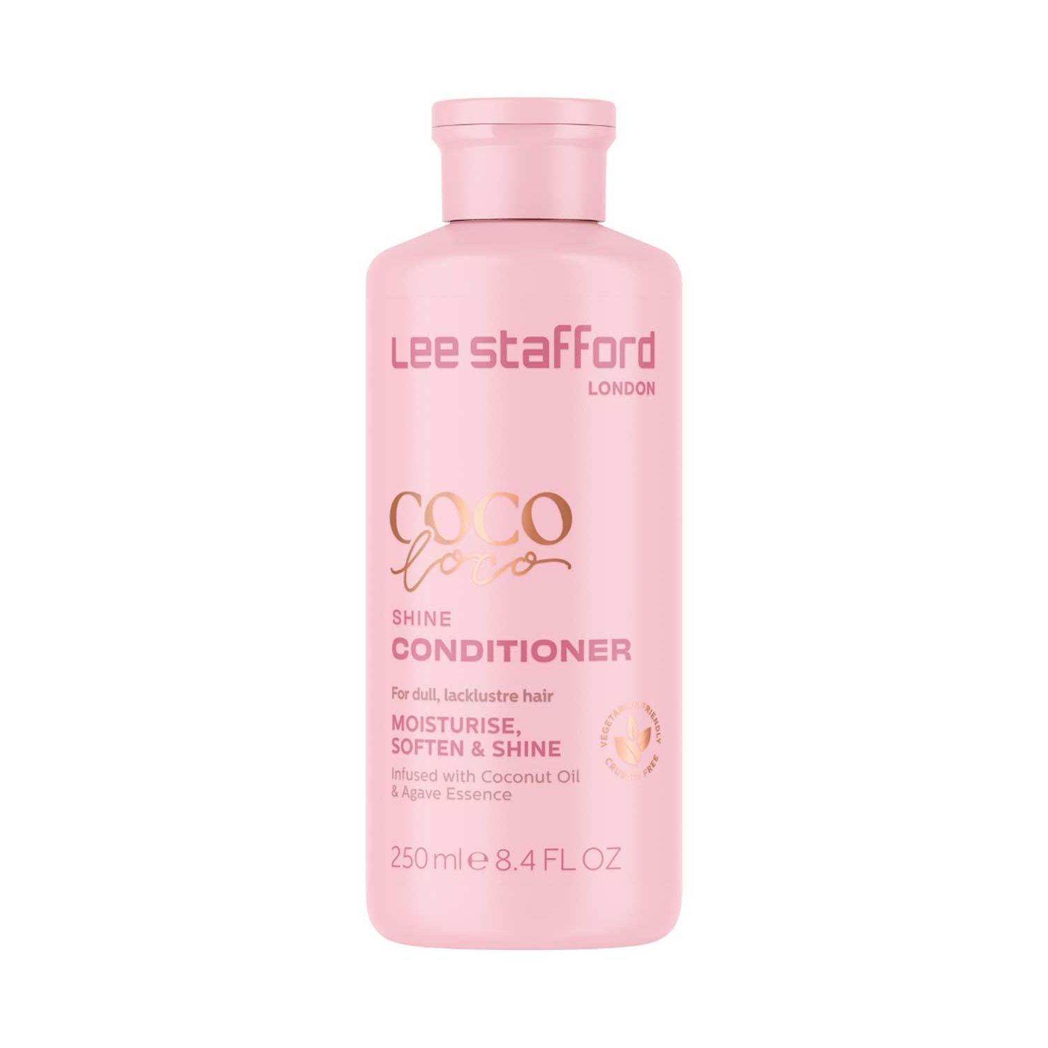 Lee Stafford Coco Loco Shine Conditioner 250ml - Britisches Produkt