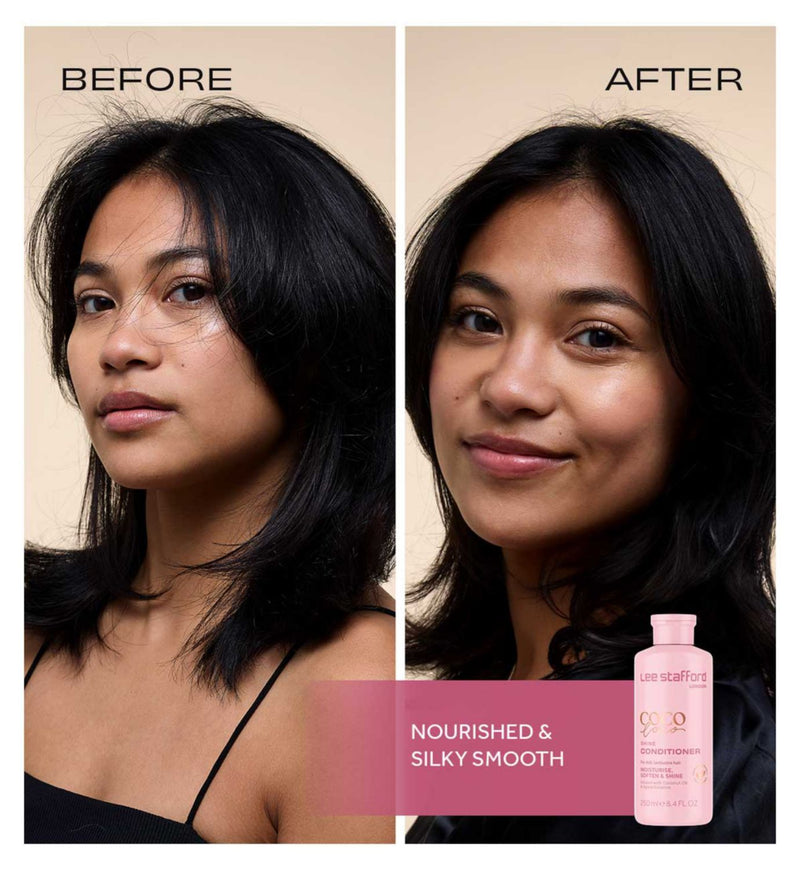 Lee Stafford Coco Loco Shine Conditioner 250ml - Britisches Produkt