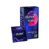 Durex Mutual Climax Condoms Silicone Lube - Regular Fit - 12 pack GOODS Boots   