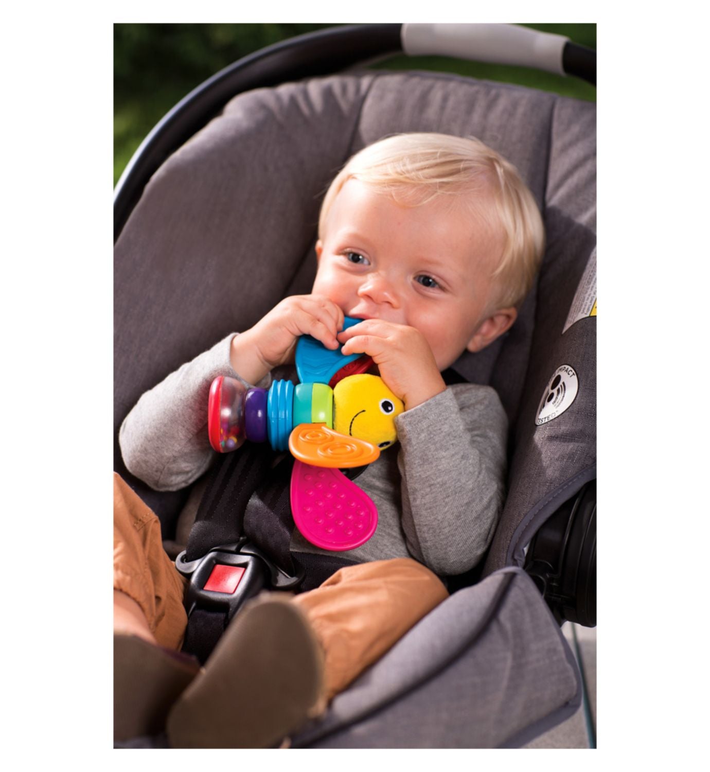Lamaze Freddie Firefly baby rattle - British product