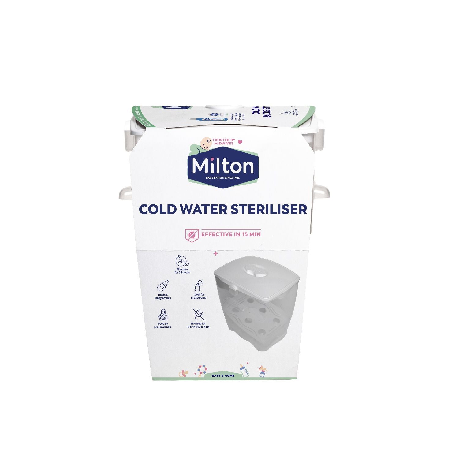 Milton Sterilisiergerät 5L Fassungsvermögen, UK-Version
