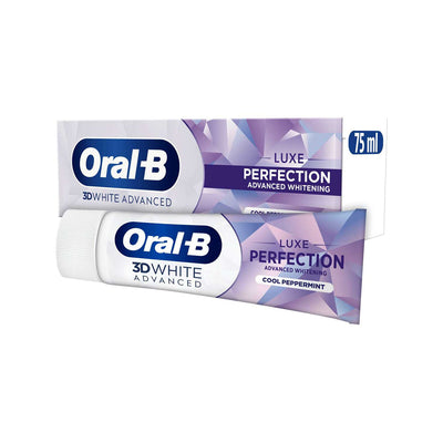 Boots Oral-B 3D White Luxe Perfection Toothpaste 75ml- Buy online at McGrocer