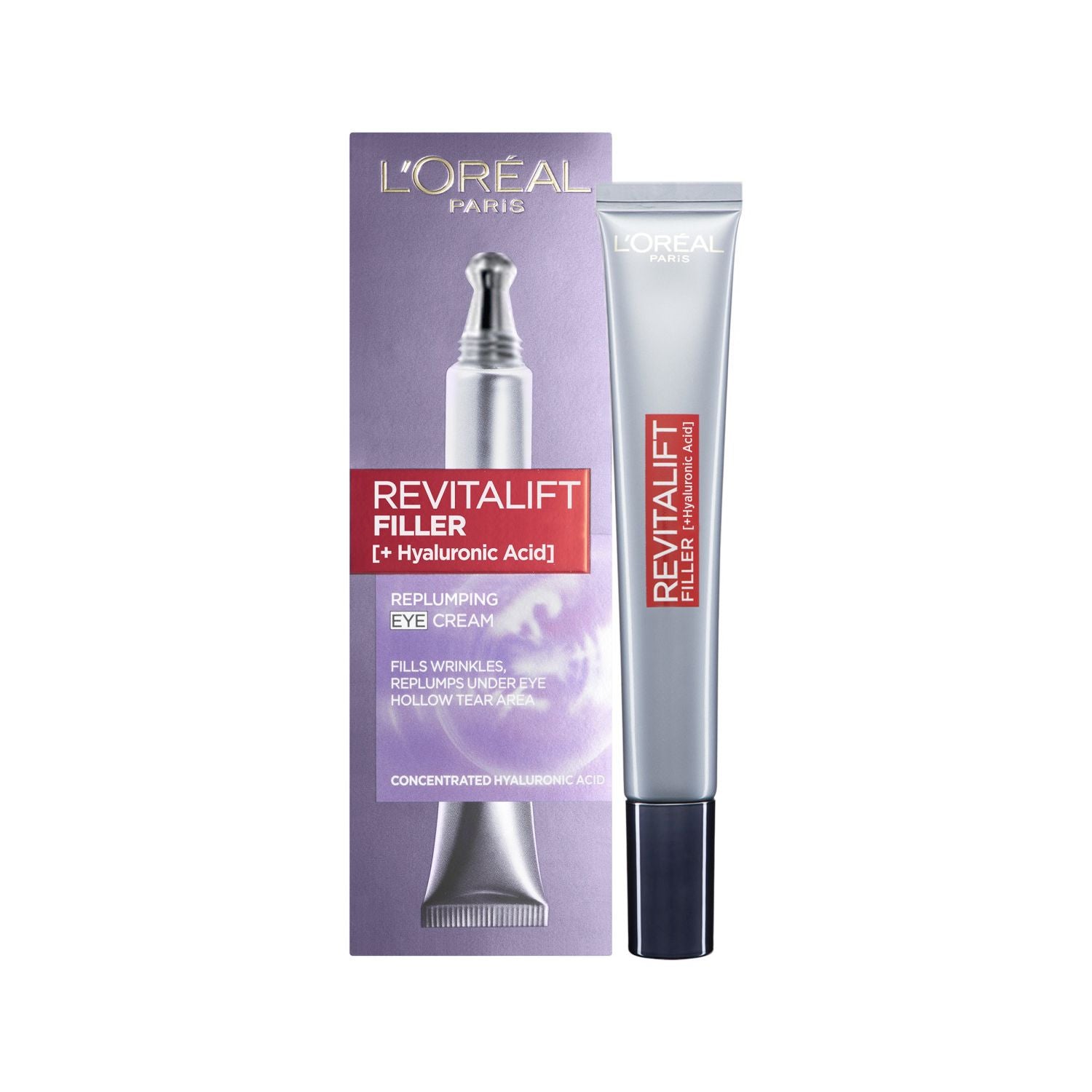 L'Oréal Paris Revitalift Filler eye cream 15ml (British brand)