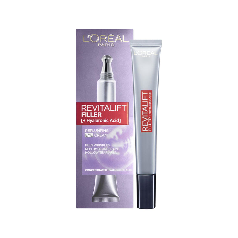 L'Oréal Paris Revitalift Filler eye cream 15ml (British brand)