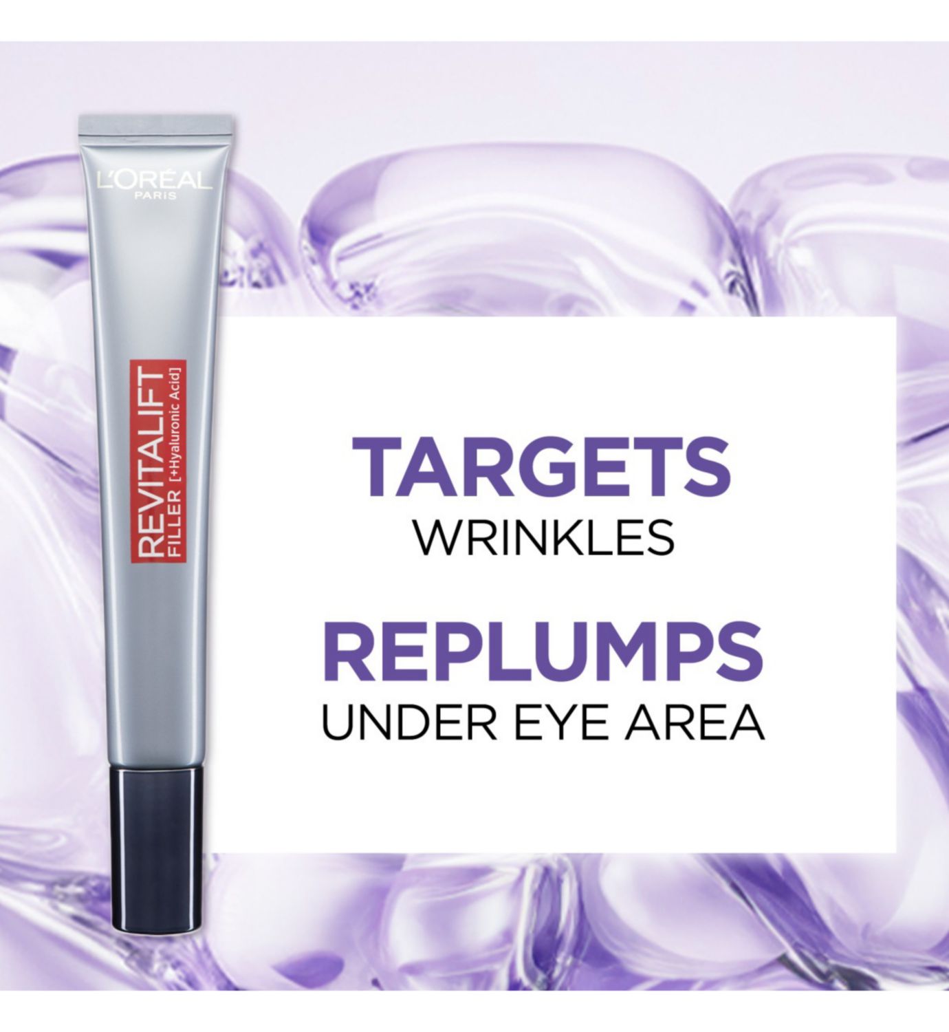 L'Oréal Paris Revitalift Filler eye cream 15ml (British brand)