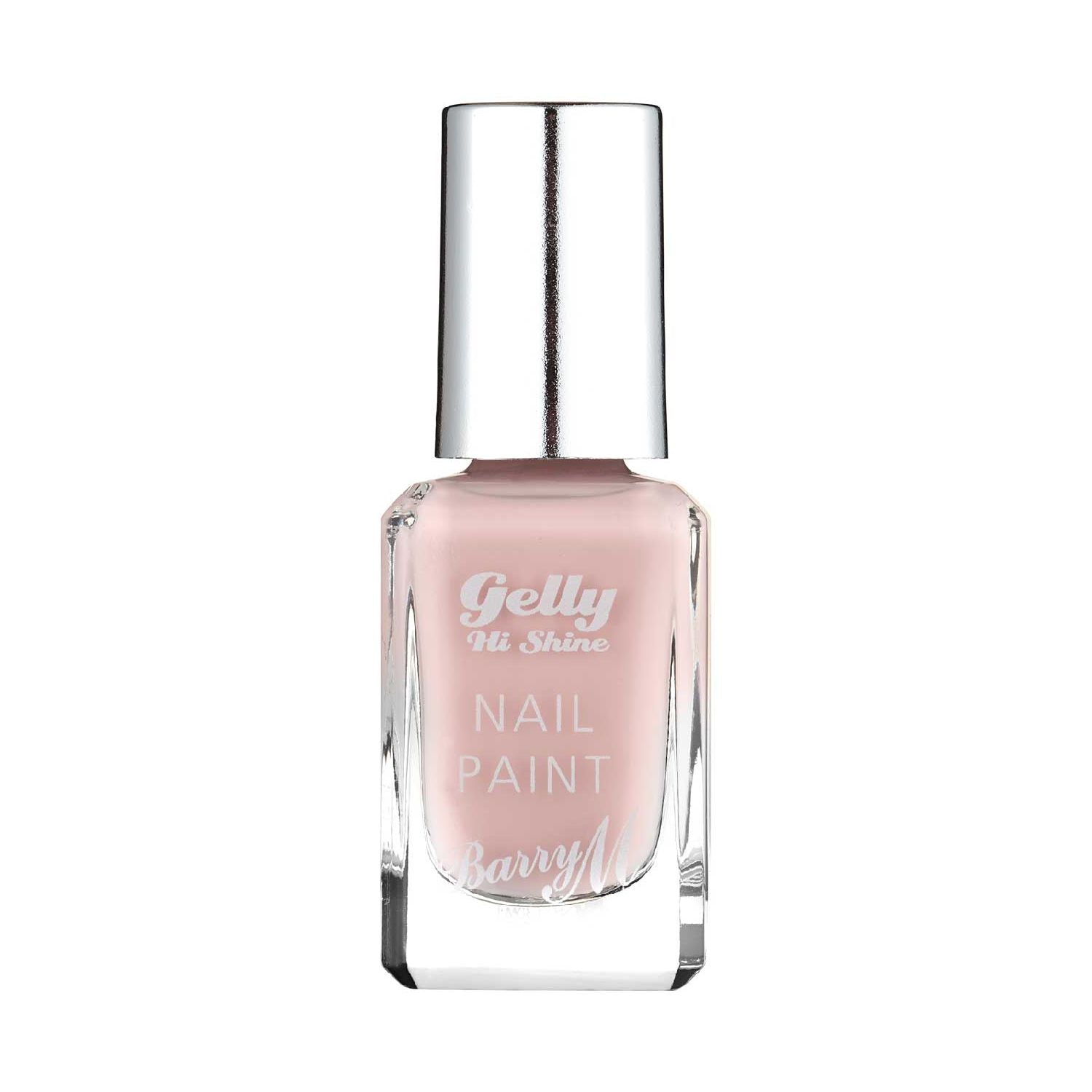 Barry M Gelly Hi Shine Nail Paint Pink Lemonade 10ml - British product