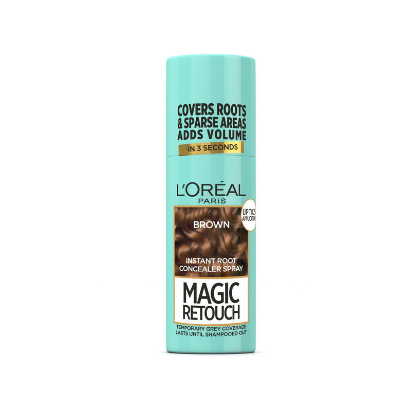 L'Oréal Paris Magic Retouch Braun Ansatz-Nachbesserungs-Spray - Britisches Produkt